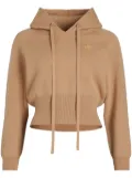 Patou knitted hoodie - Brown