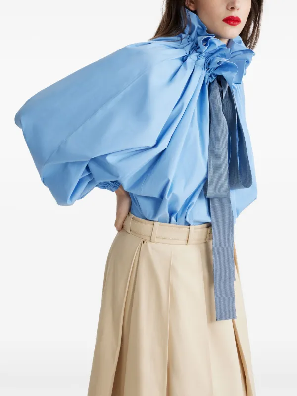 Patou Iconic ドローストリング トップ | ブルー | FARFETCH JP