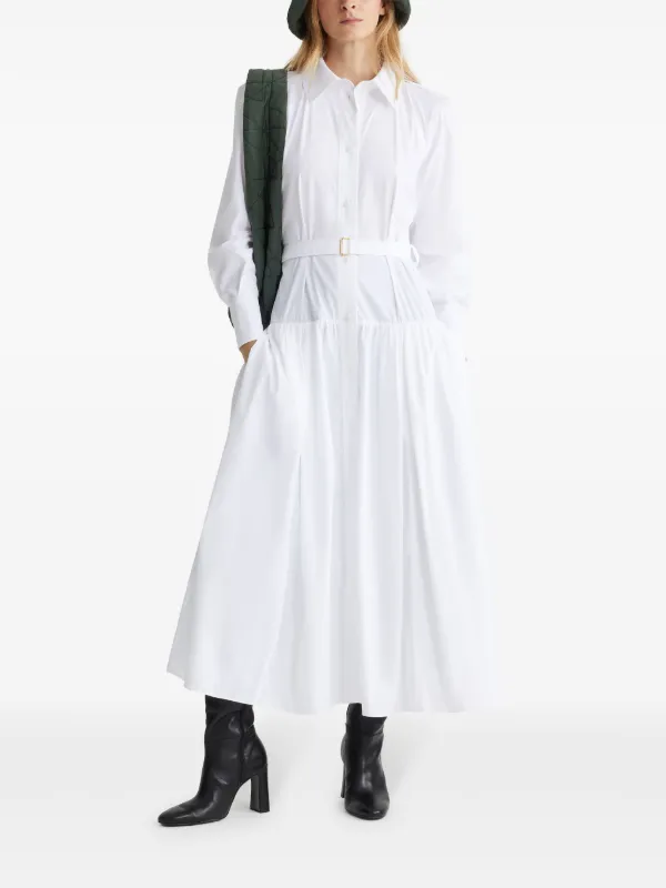 ワンピース Patou Shirt Dress Patou Maxi Shirt Dress | White | FARFETCH NZ