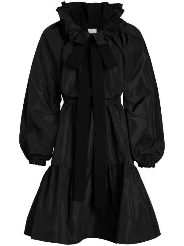 【送料&関税込】Patou Black Iconic Drawstring Mini Dress Patou Iconic Drawstring Mini Dress | Black | FARFETCH TW