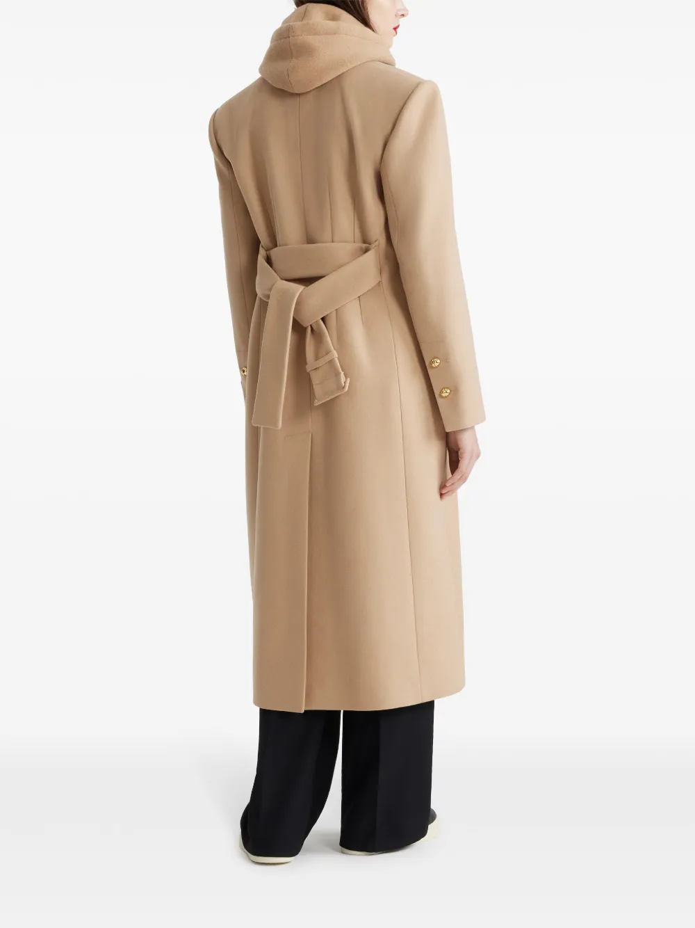 Shop Patou Tailored Coat In Neutrals