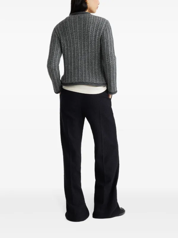 Patou ニットジャケット | グレー | FARFETCH JP