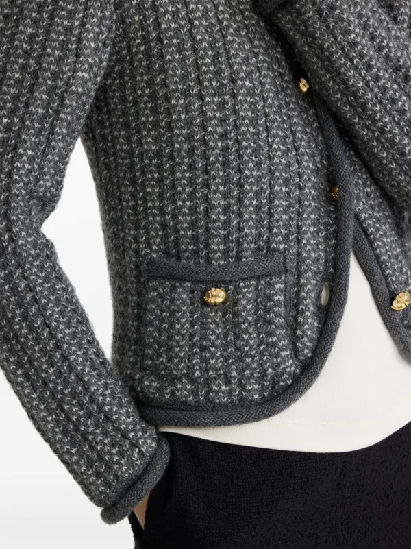 Patou ニットジャケット | グレー | FARFETCH JP