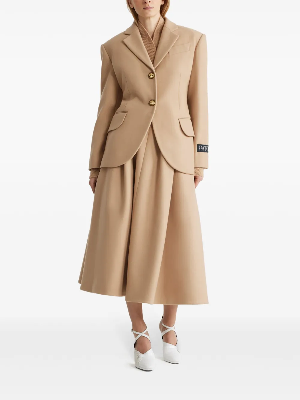 Patou belted jacket | Blazers | Image 2