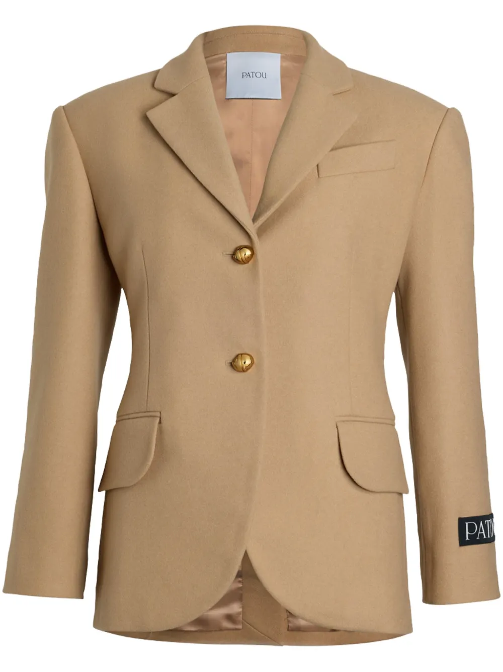 Patou belted jacket | Neutrals | Image 1