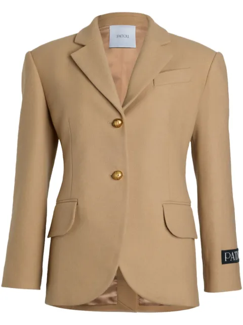Patou veste à taille ceinturée