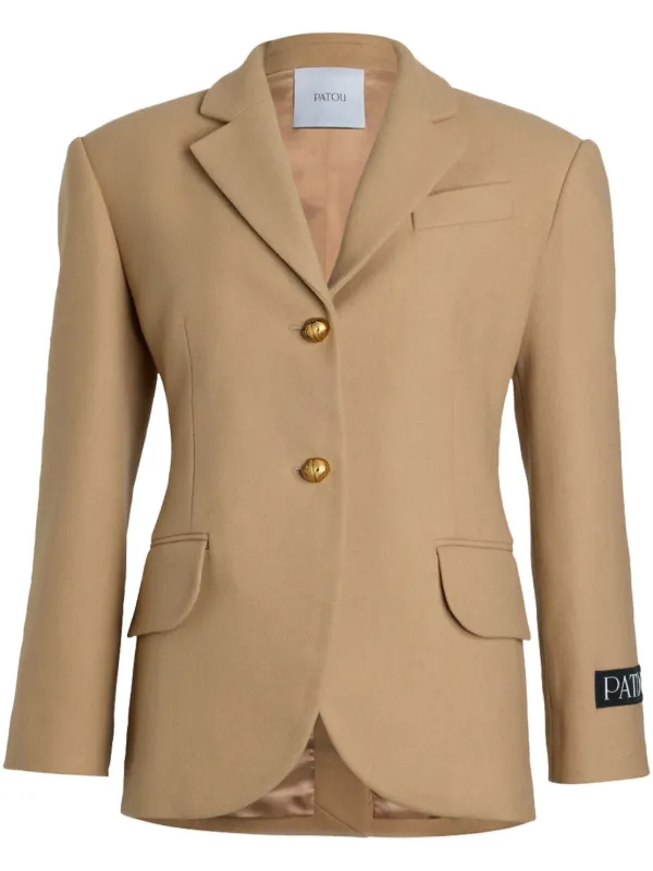 オープニング 大放出セール Patou Belted UZ FARFETCH | Neutrals | Jacket Jacket Outer