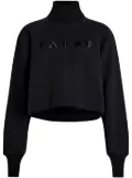 Patou Art Deco sweatshirt - Black