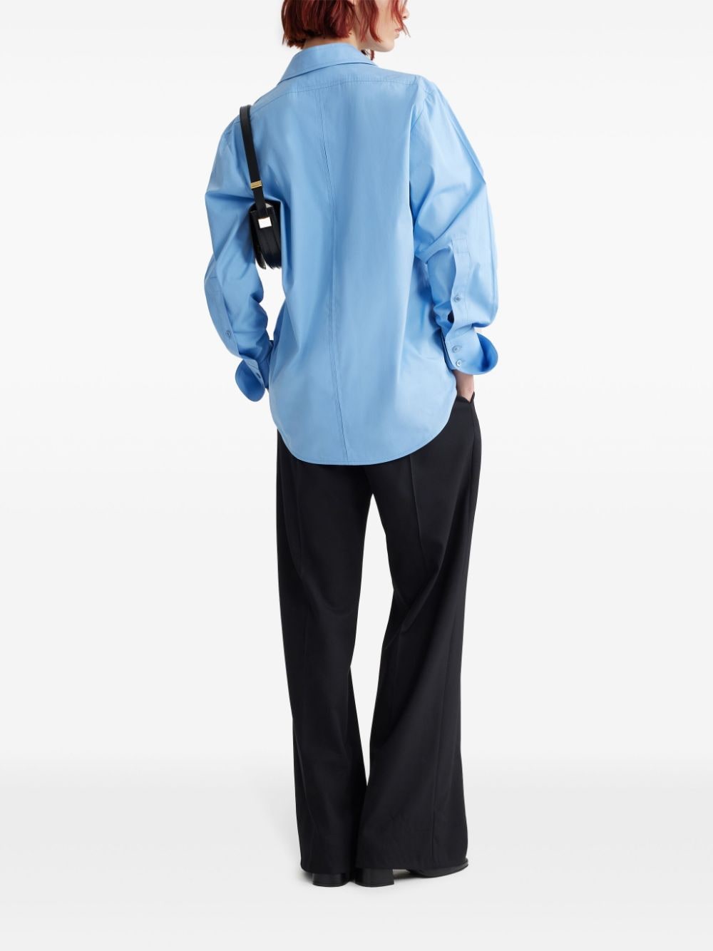 Shop Patou Safari Shirt In Blue