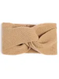 Patou knitted head band - Neutrals