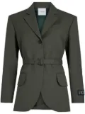 Patou belted jacket - Green