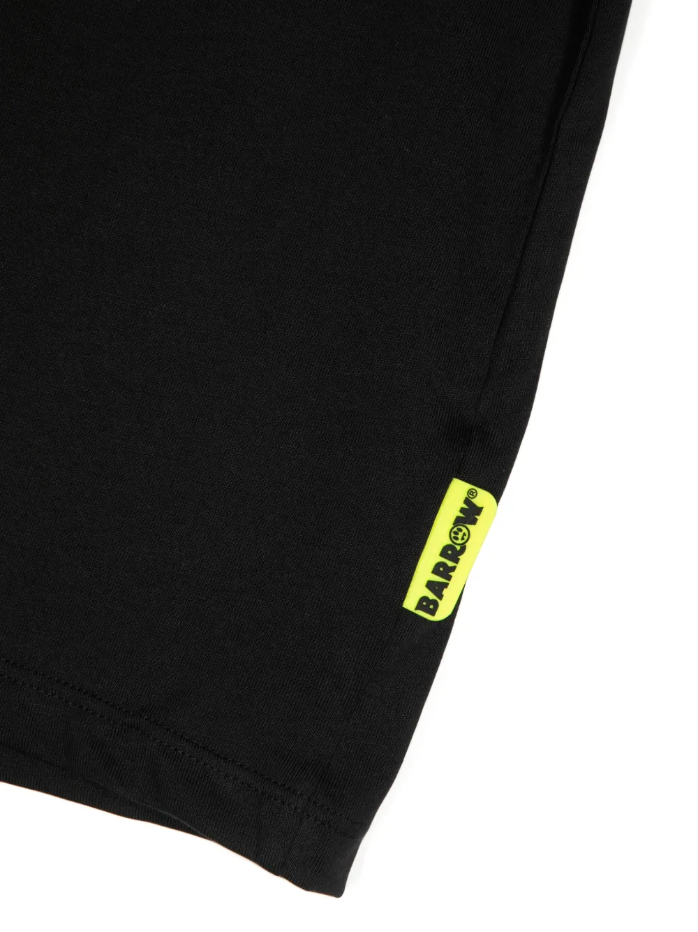 Barrow kids Katoenen T-shirt met logoprint Zwart