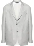 Brioni single-breasted blazer - Grey