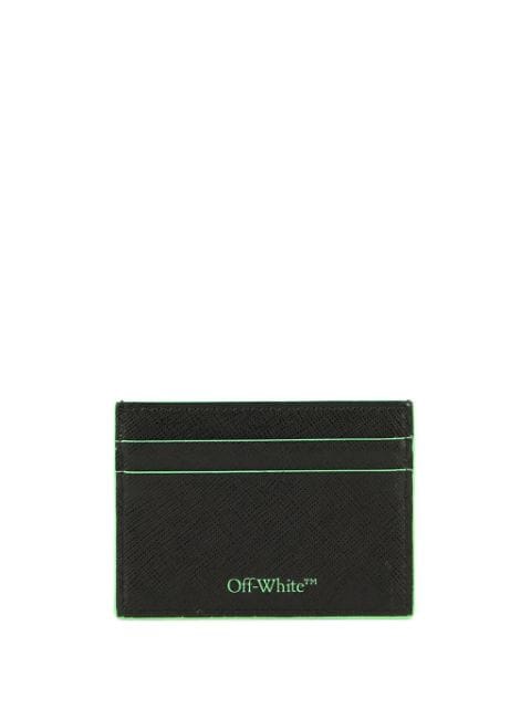 logo-print card holder