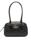 Gucci small GG Marmont shoulder bag - Black