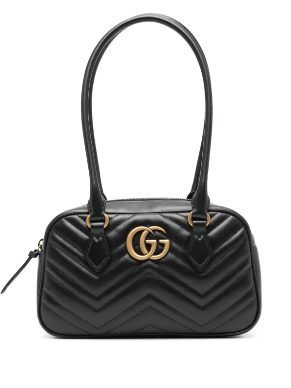 Gucci GGマーモント ショルダーバッグ S | ブラック | FARFETCH JP