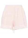 ZIMMERMANN Pop towelling shorts - Pink