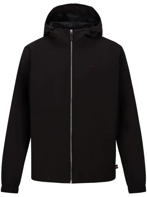 Bally logo-print hooded jacket