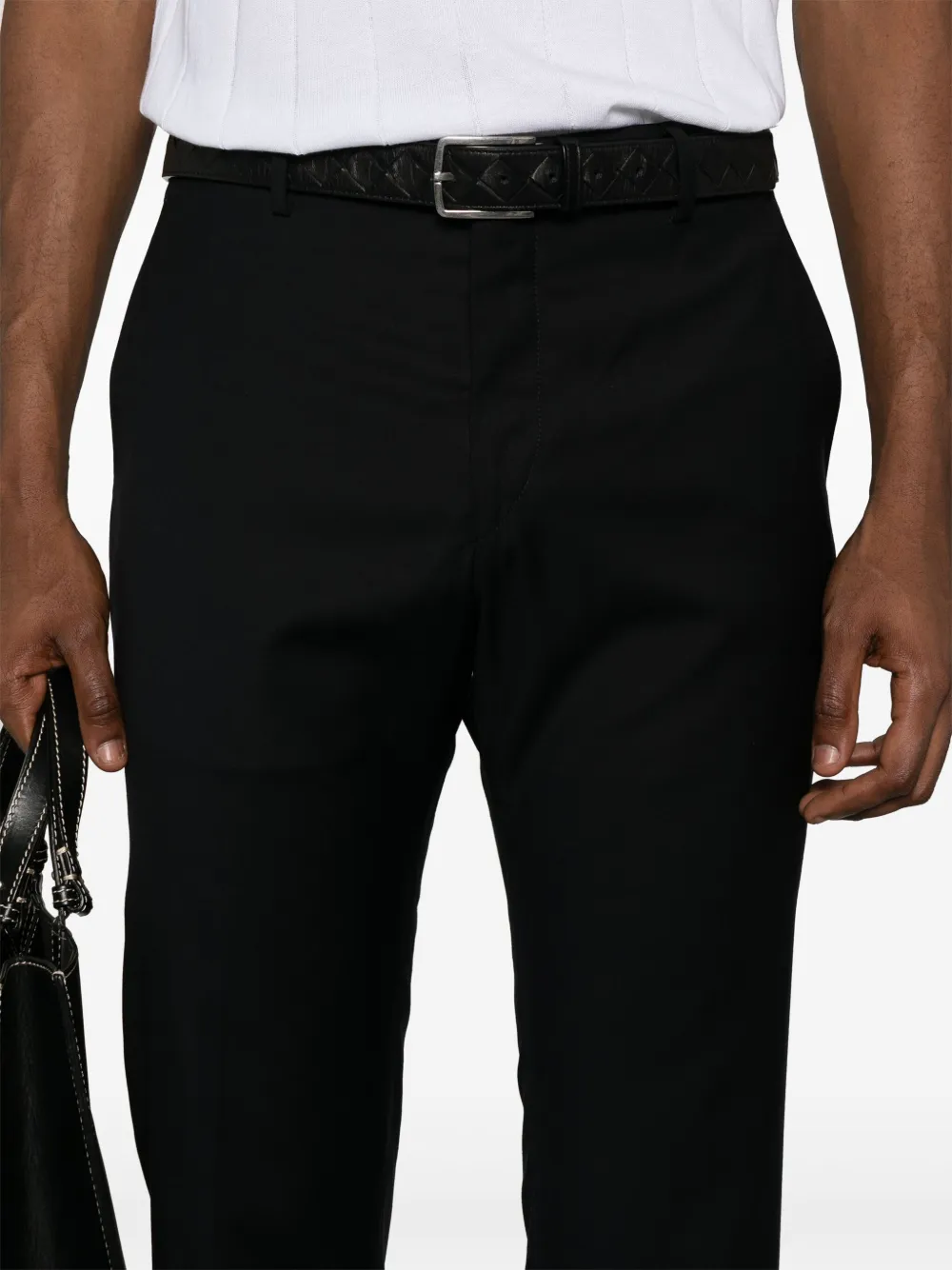 Briglia 1949 Wollen pantalon Blauw