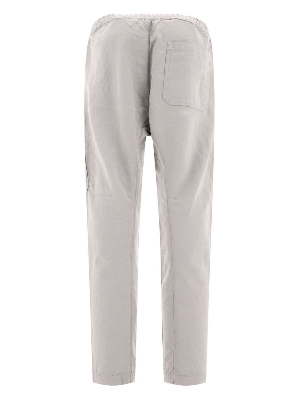 C.P. Company Lens-detail straight-leg trousers - Grijs