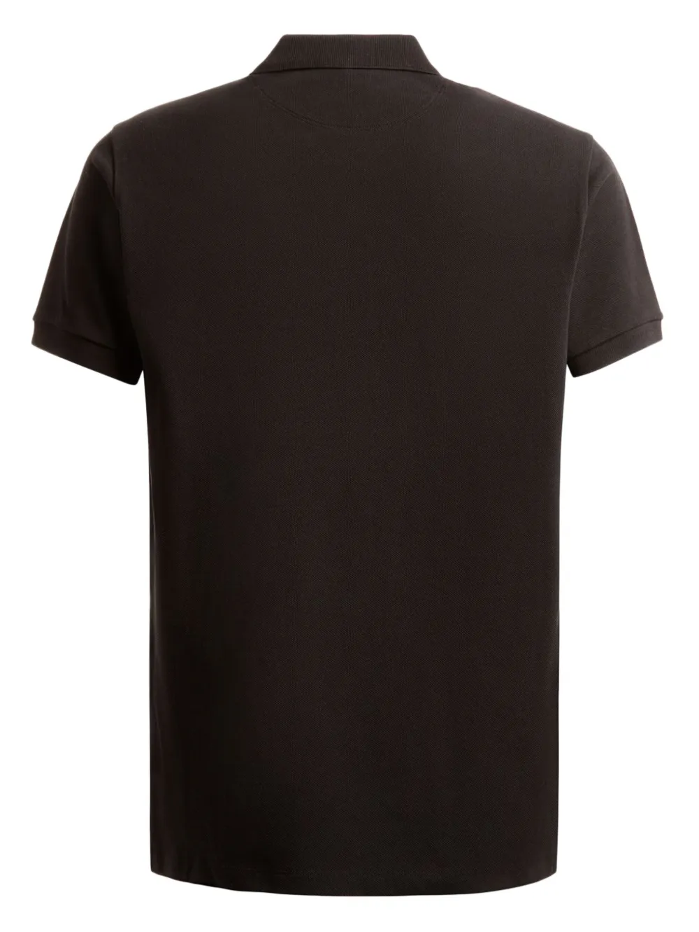 Bally logo-embroidered polo shirt - Zwart
