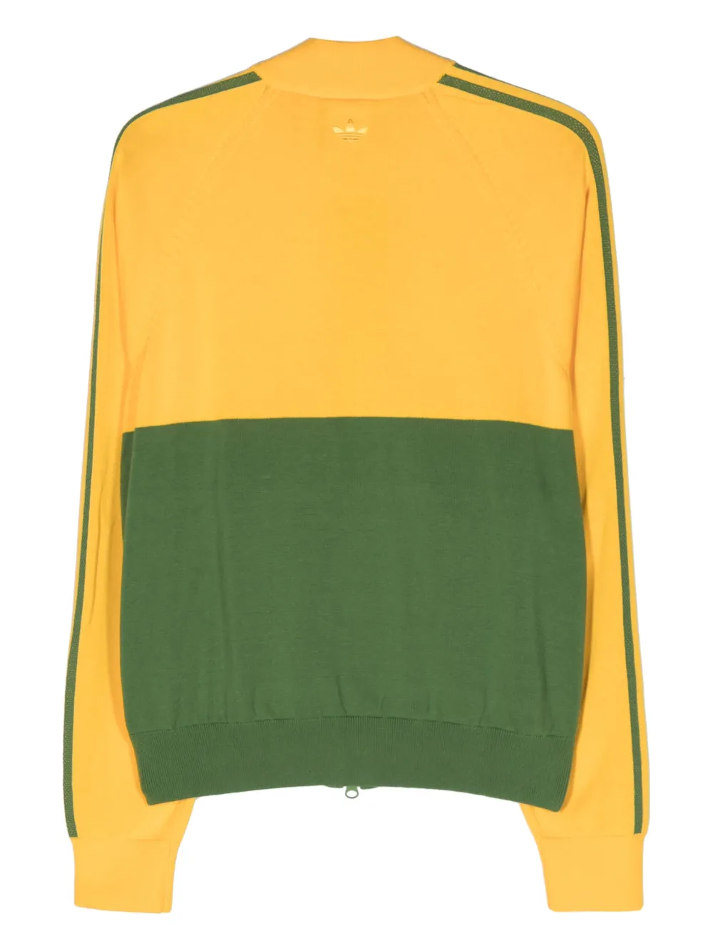 adidas x Wales Bonner zip-up cardigan Geel