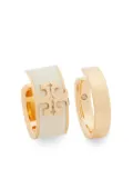 Tory Burch Kira enamel ear cuff set - Neutrals
