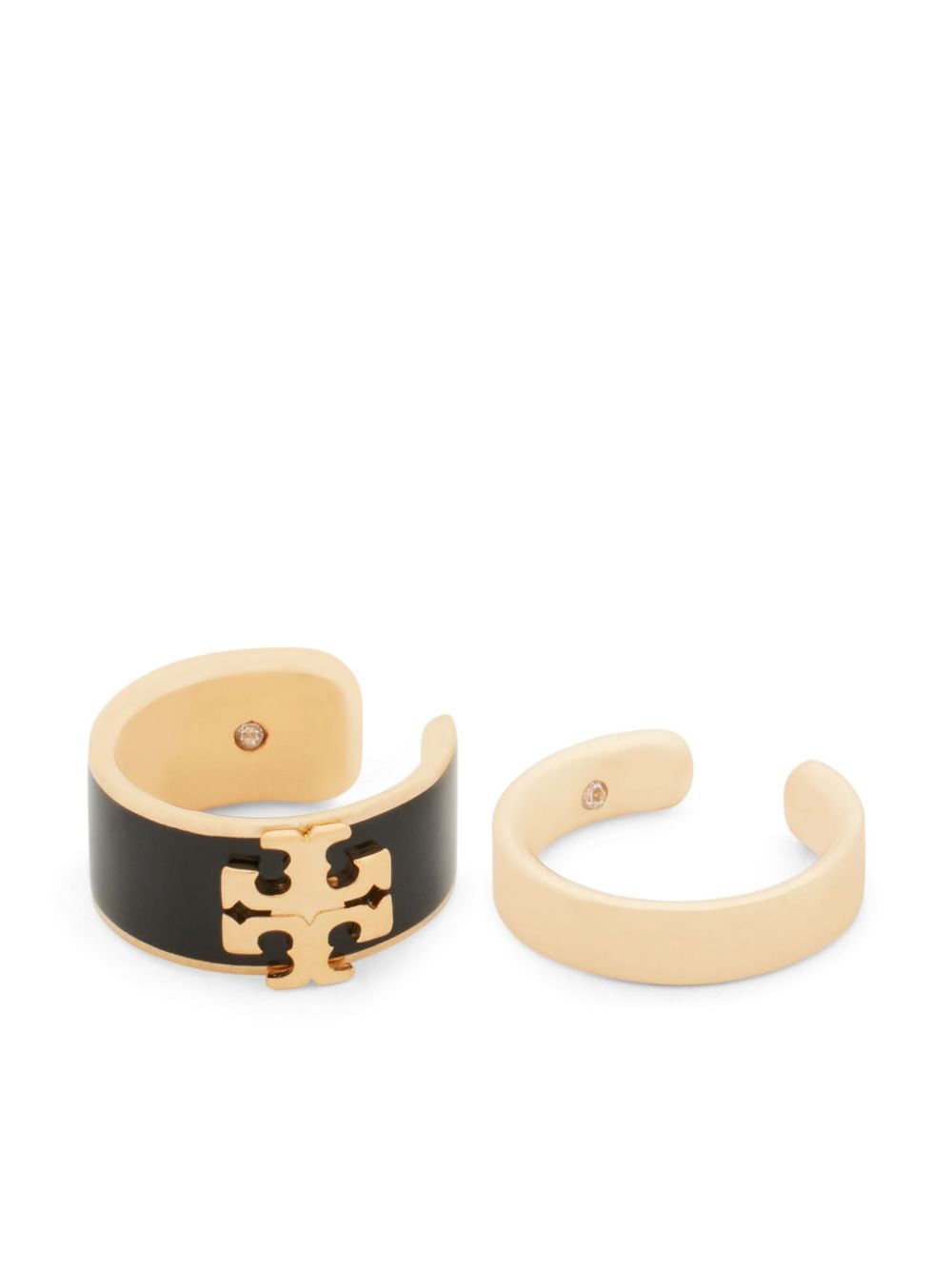 Tory Burch Kira geëmailleerde oorcuff - Groen