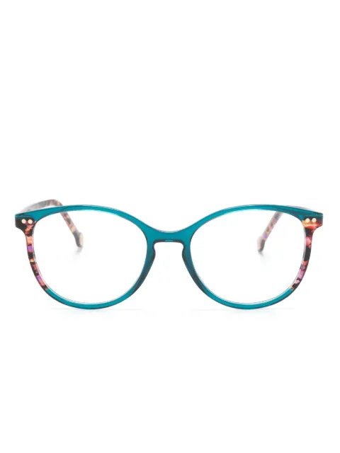 Carolina Herrera Brille mit rundem Gestell