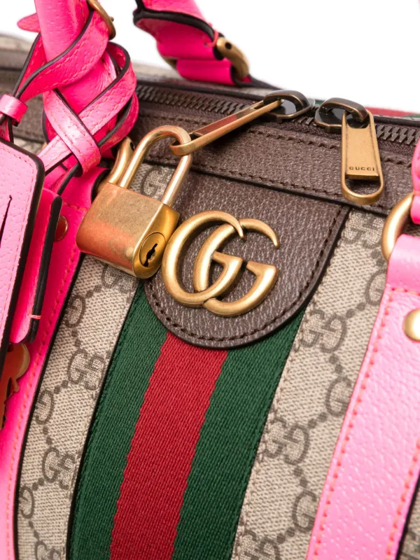 Gucci Medium Savoy Travel Bag Brown FARFETCH IE