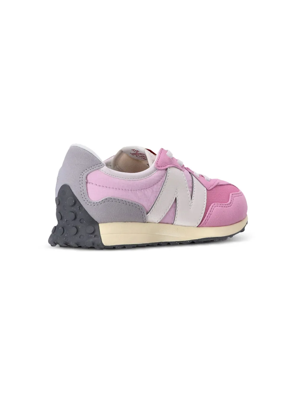 New Balance Kids 327 sneakers met bungeeveters Roze