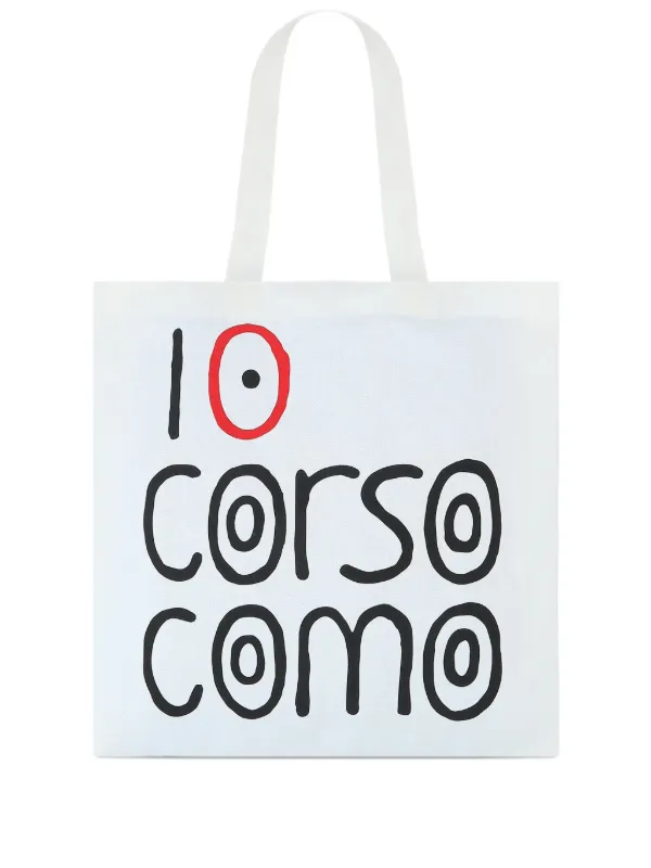 10 CORSO COMO ロゴ トートバッグ | ホワイト | FARFETCH JP
