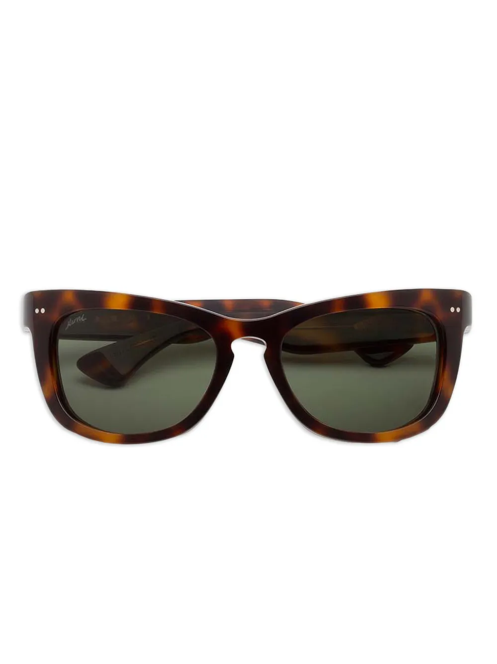 Marni Eyewear geometric-frame sunglasses | Brown | Image 1