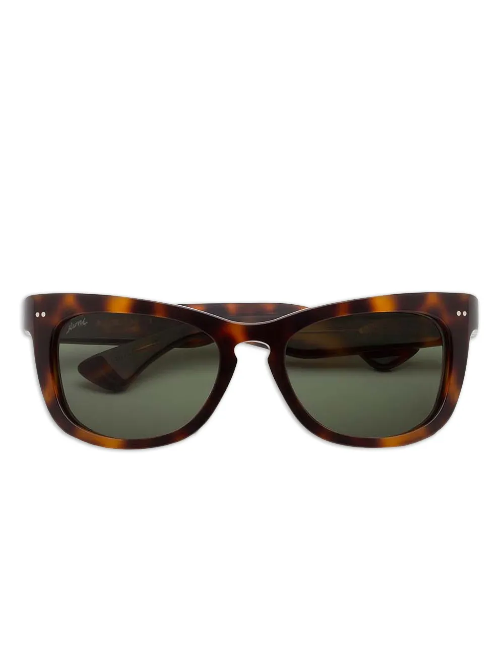 Marni Eyewear geometric-frame sunglasses | Brown | Image 1