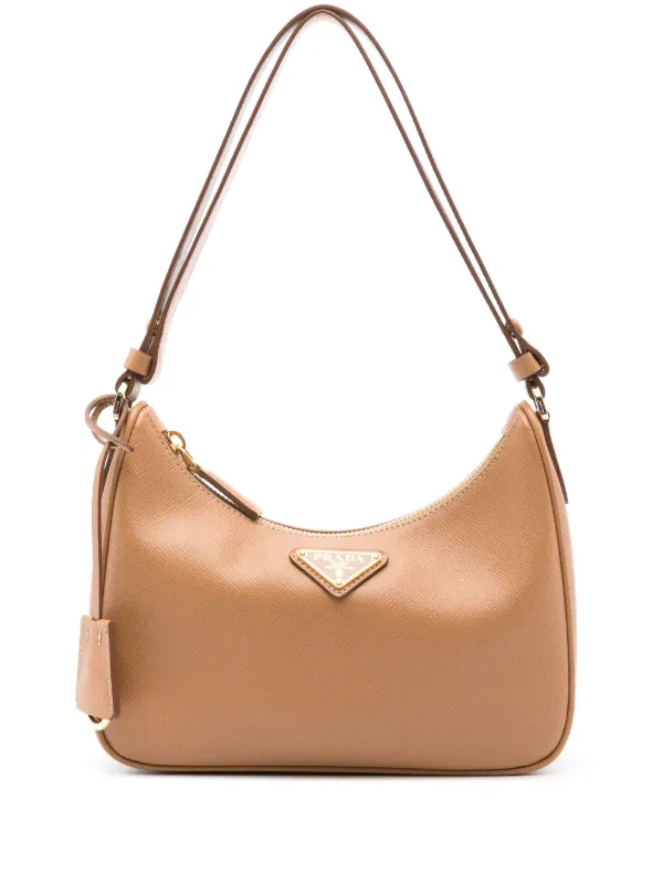 Prada Re Edition Leather Mini Bag Neutrals FARFETCH IE