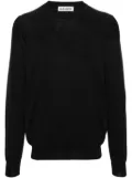 Jil Sander crew-neck cotton jumper - Black