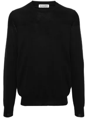 Rick Owens フィッシャーマンニット セーター | ブラック | FARFETCH JP