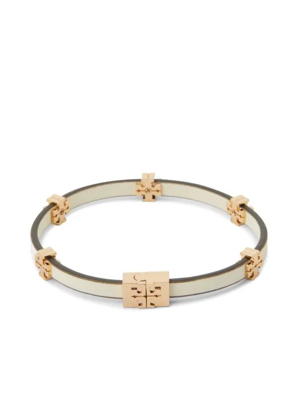 Tory Burch☆Eleanor Bio ロゴ ブレスレット♪送料込 Eleanor Bio Bracelet: Women's Jewelry | Bracelets | Tory
