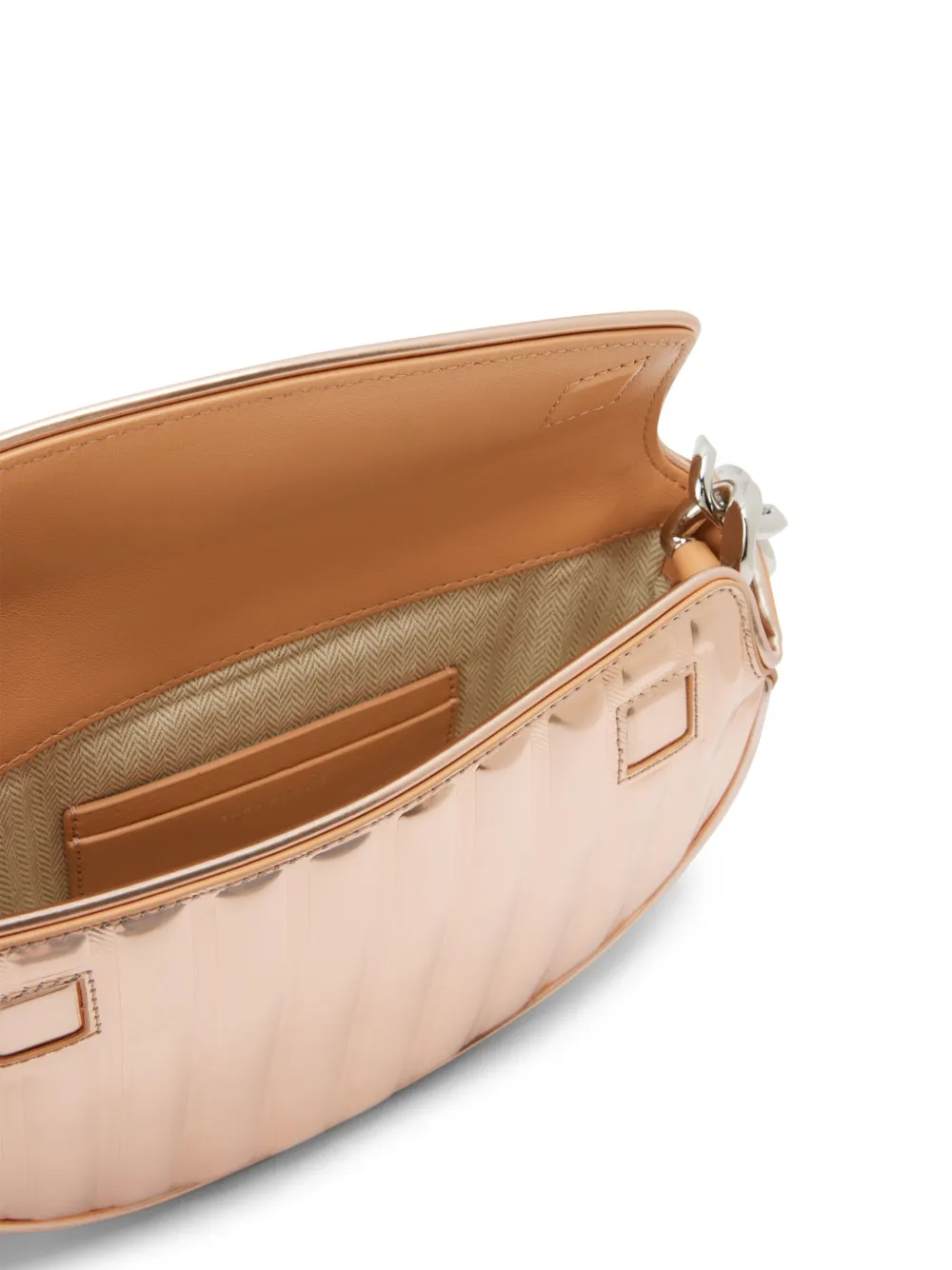 Tory Burch Mini Fleming Shoulder Bag In Pink