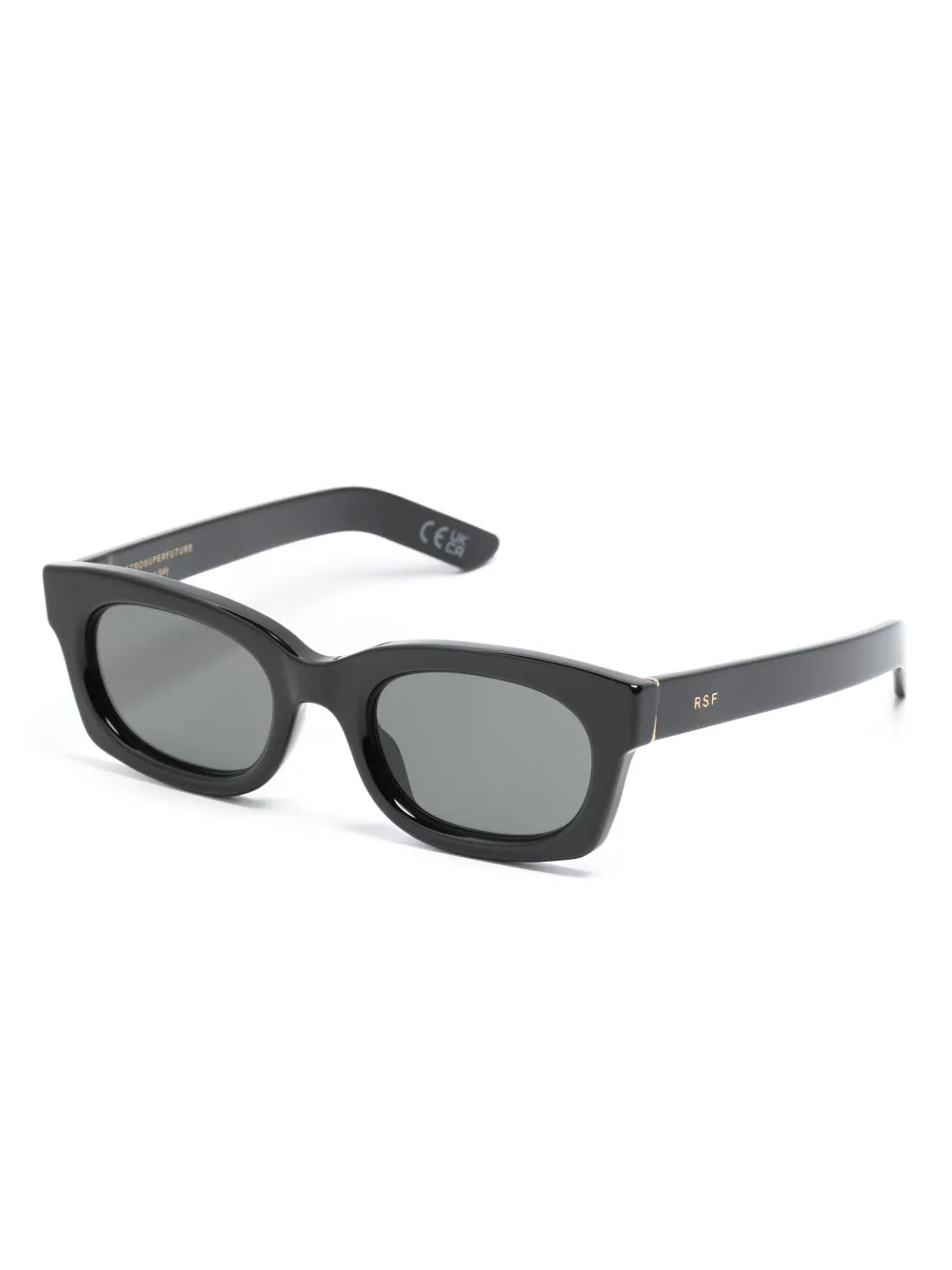 Retrosuperfuture Ambos square-frame sunglasses - Zwart