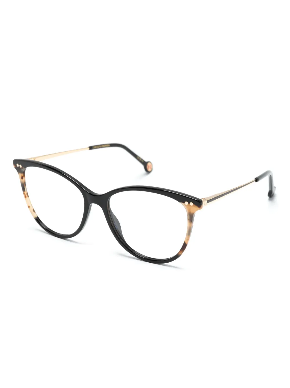 Carolina Herrera Her 0210 bril met vlinder montuur - Zwart