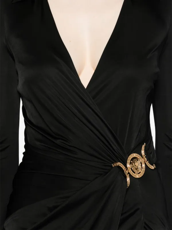 Versace メドゥーサ ドレス | ブラック | FARFETCH JP