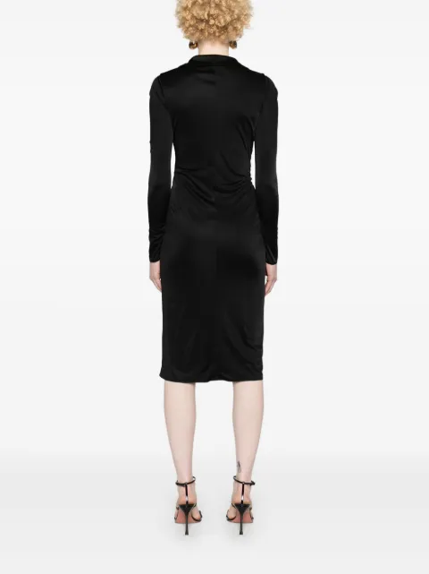 Versace Medusa-plaque jersey midi dress 10164121A10183 - 3
