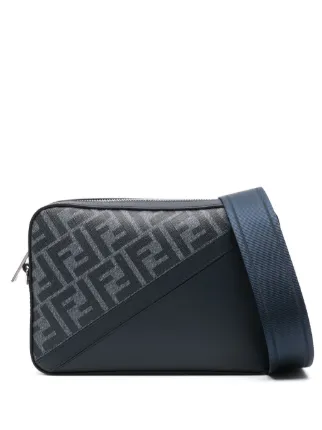 FENDI Fendi Diagonal Cross Body Bag Blue FARFETCH CA