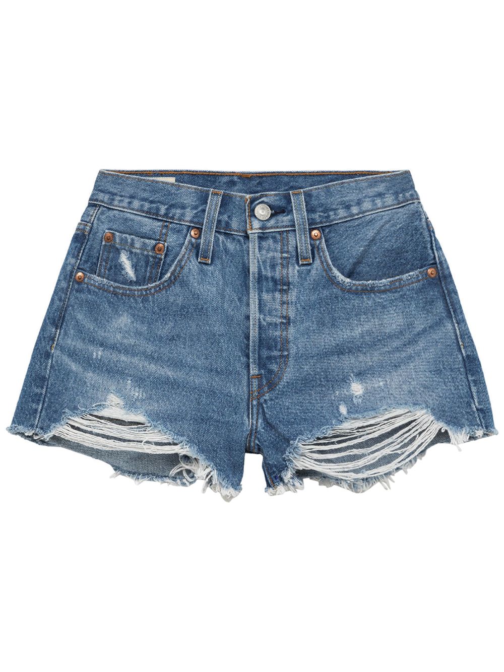 Levi's 501® Original Denim Shorts In Blue