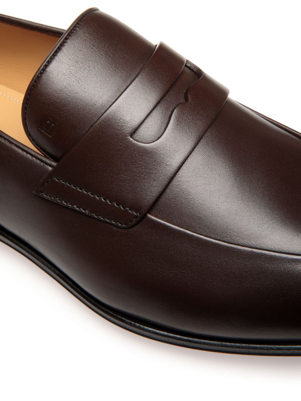 Bally Westminster Ebano leather loafer Brown