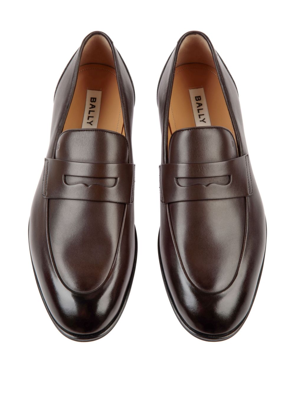 Bally Westminster Ebano leather loafer Brown