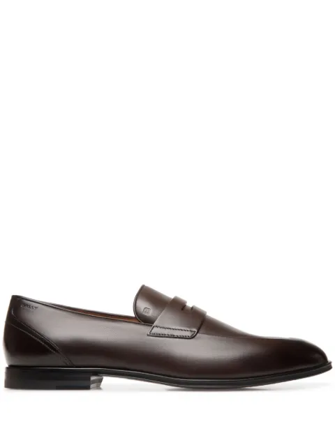 Bally Westminster Ebano leather loafers
