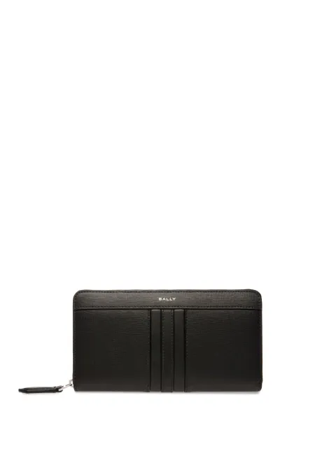 Bally logo-stamp leather wallet 