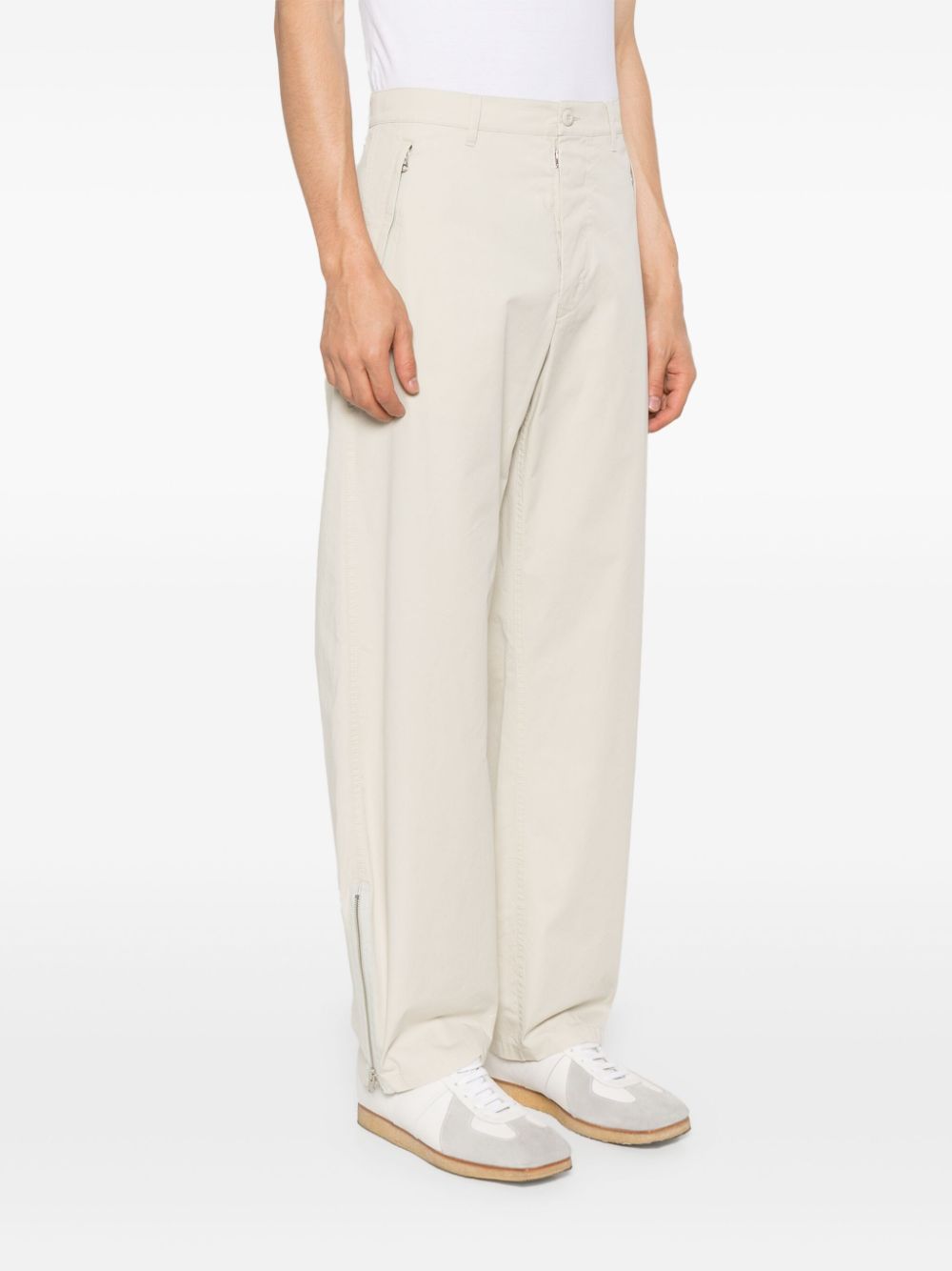 MM6 Maison Margiela cotton tapered trousers Men